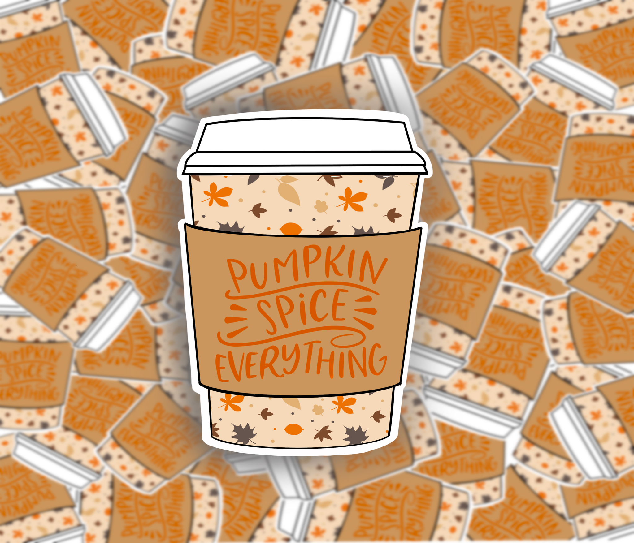 Pumkin Spice Coffee Cup