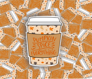 Pumkin Spice Coffee Cup